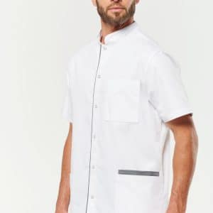 Visuel Blouse polycoton avec boutons-pression homme