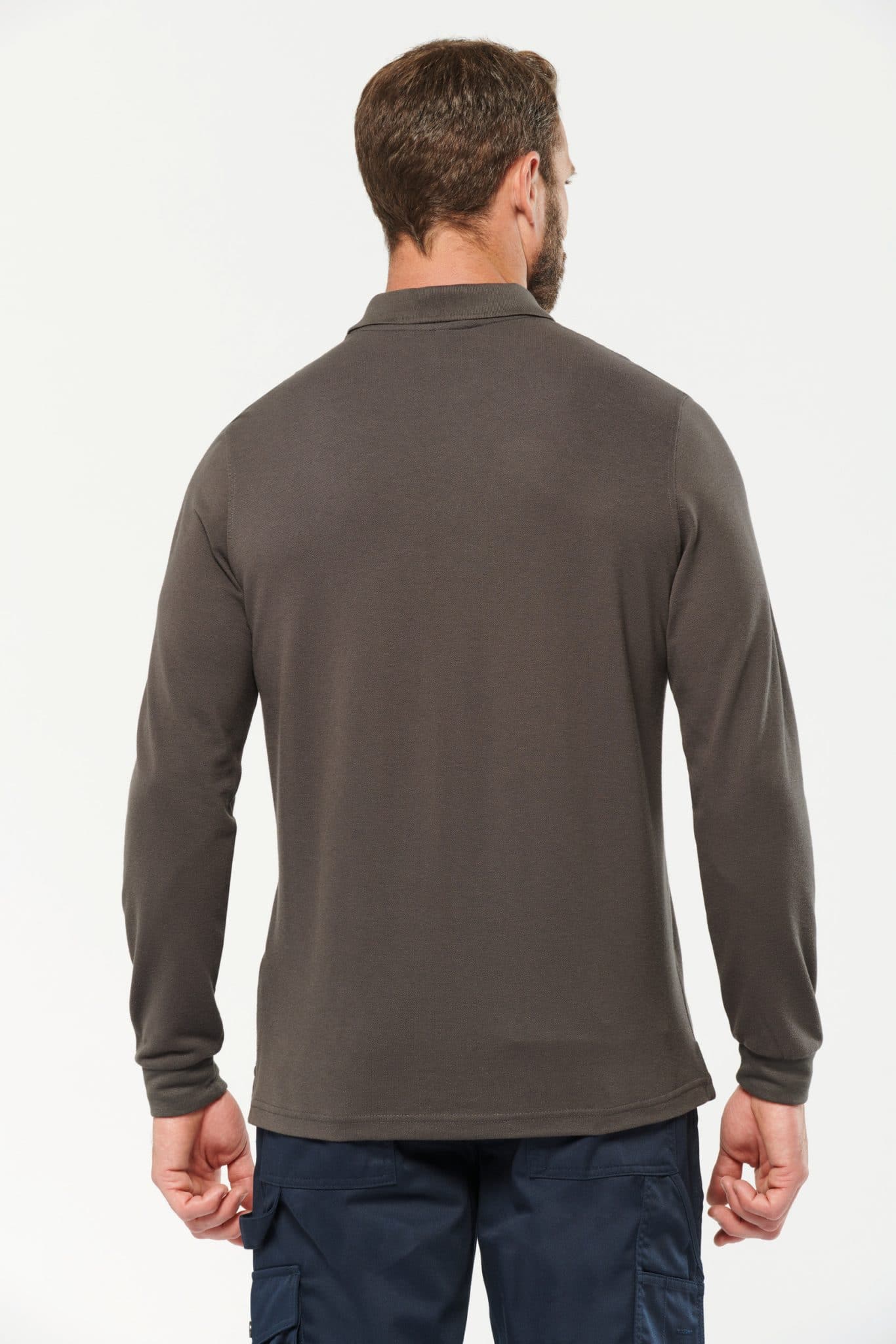 Miniature 2 pour Polo manches longues homme