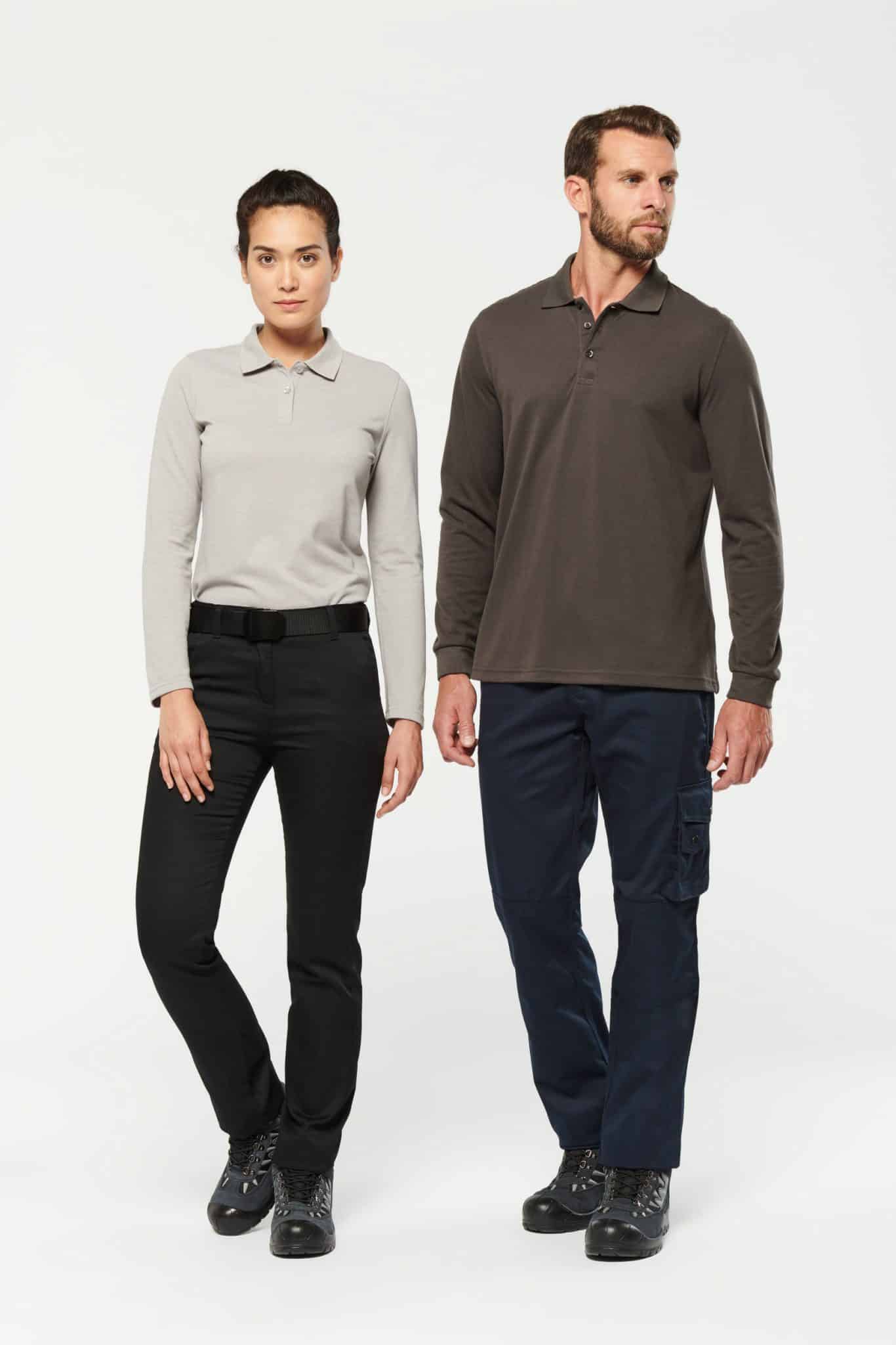 Miniature 7 pour Polo manches longues femme