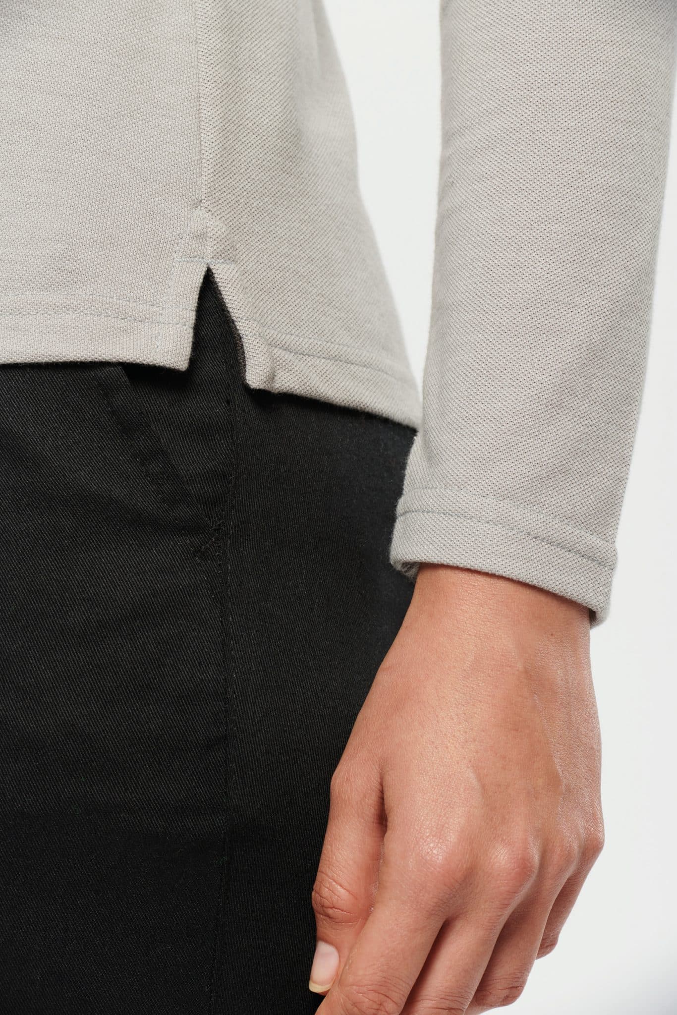 Miniature 9 pour Polo manches longues femme