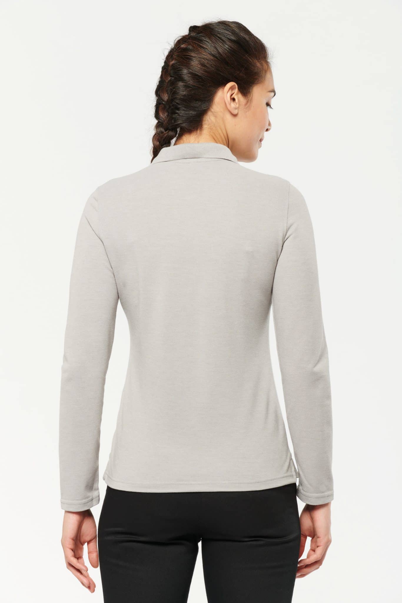 Miniature 2 pour Polo manches longues femme