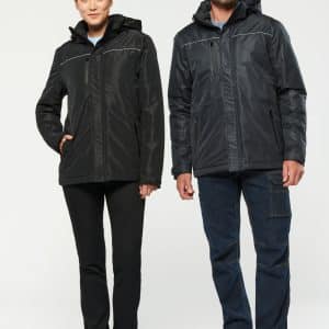 Visuel Parka performance à capuche unisexe