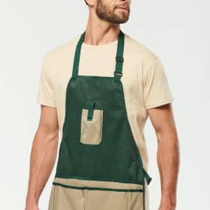 Visuel Tablier de jardinier imperméable écoresponsable unisexe