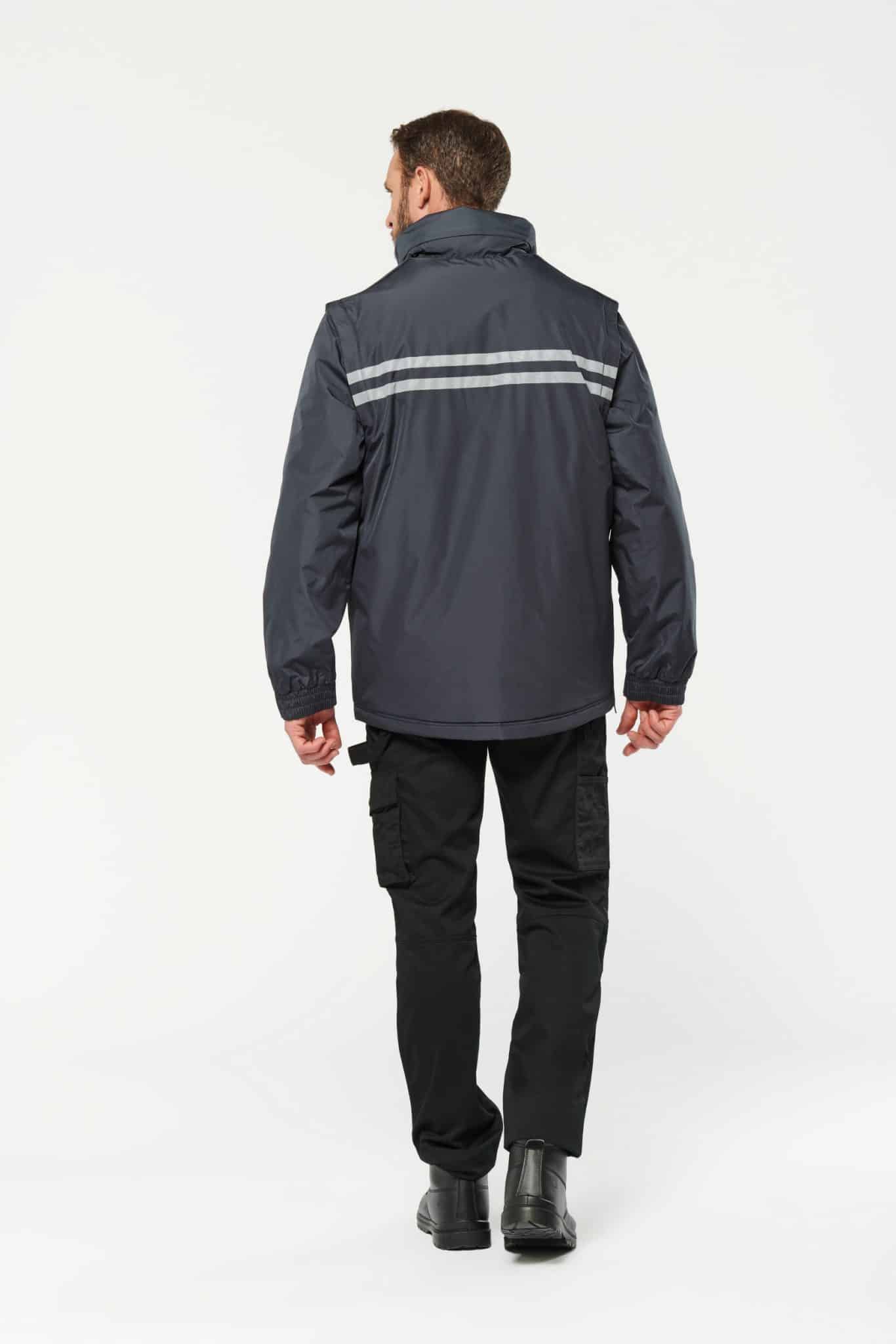 Miniature 5 pour Parka workwear manches amovibles homme