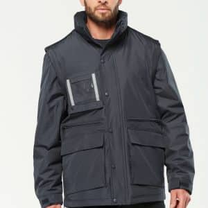 Visuel Parka workwear manches amovibles homme