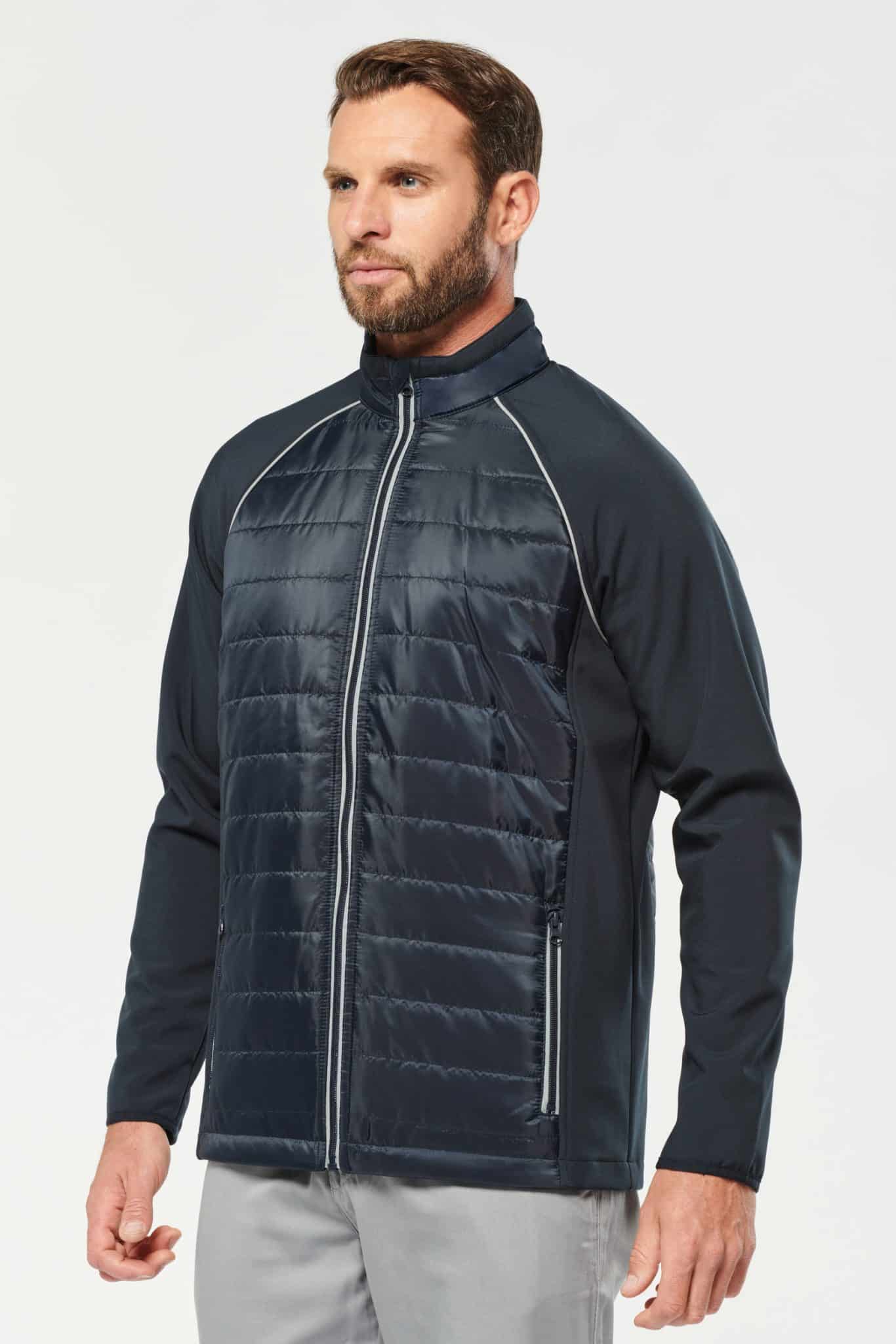 Miniature 1 pour Veste Day To Day bi-matière unisexe