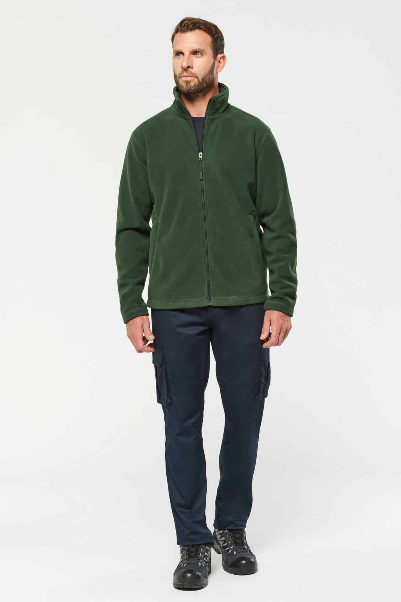 Miniature 5 pour Veste micropolaire zippée homme