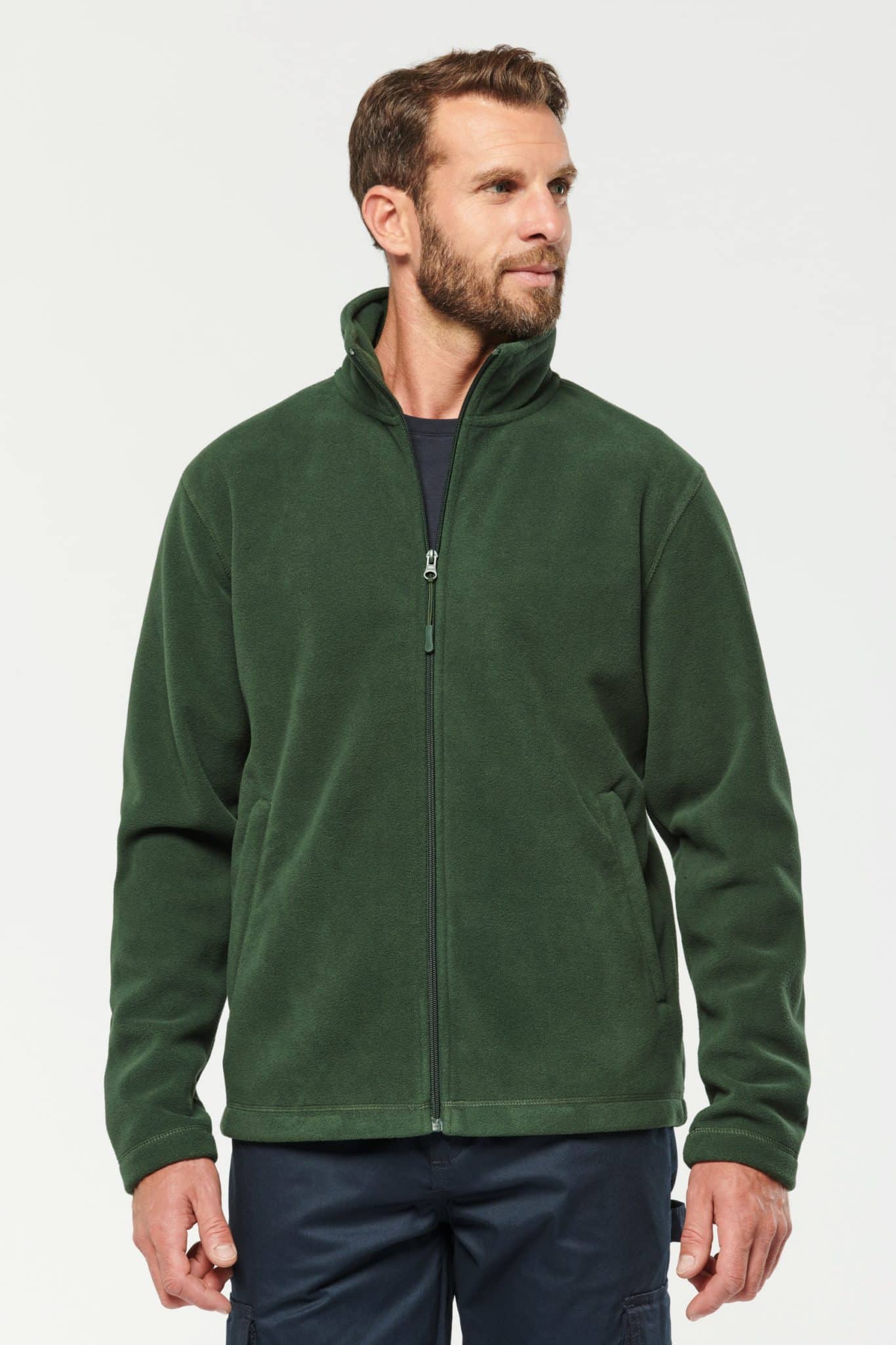 Miniature 1 pour Veste micropolaire zippée homme