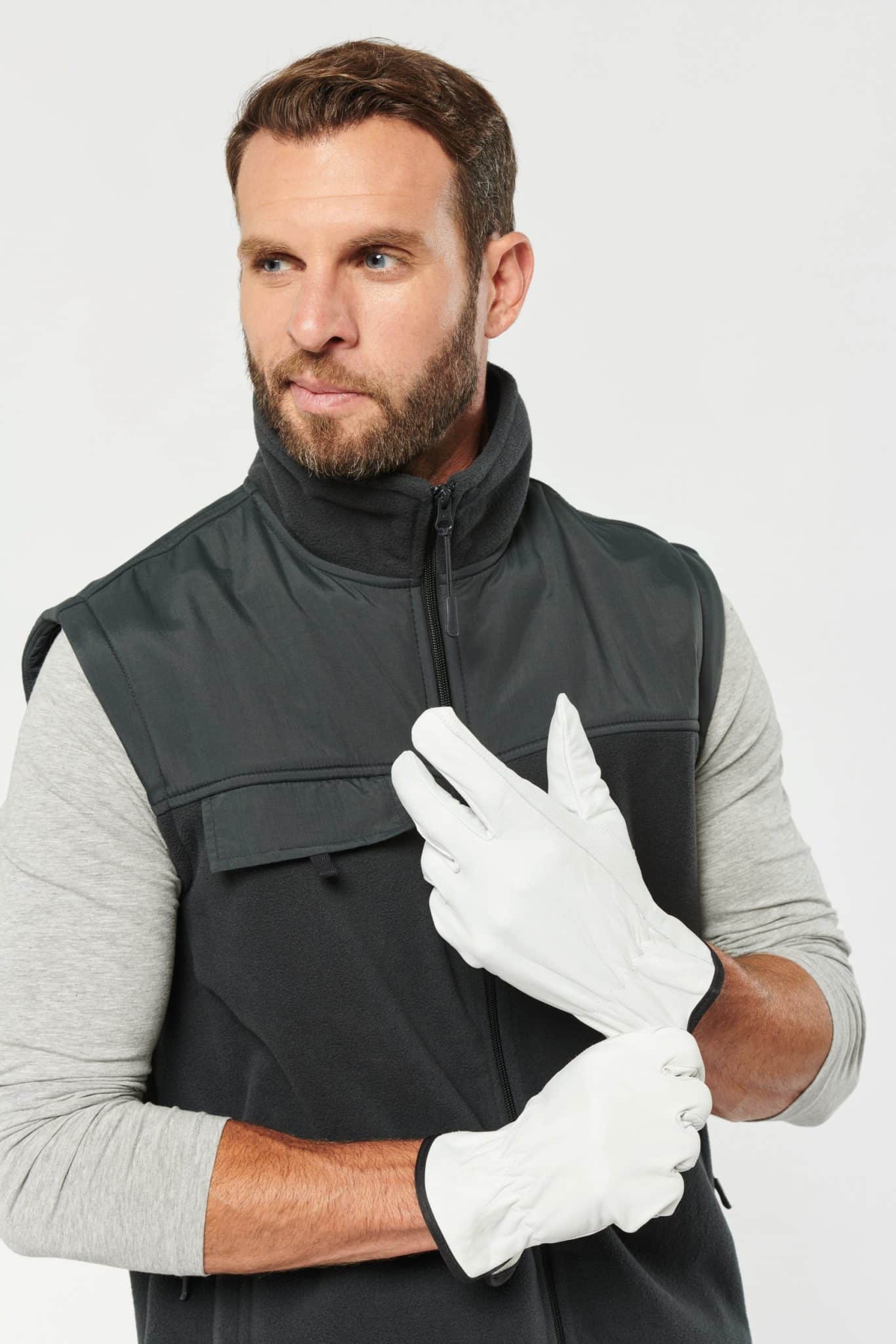 Miniature 11 pour Veste polaire manches amovibles homme