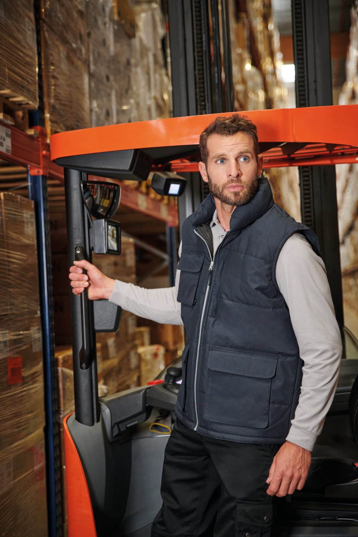 Miniature 11 pour Bodywarmer matelassé homme