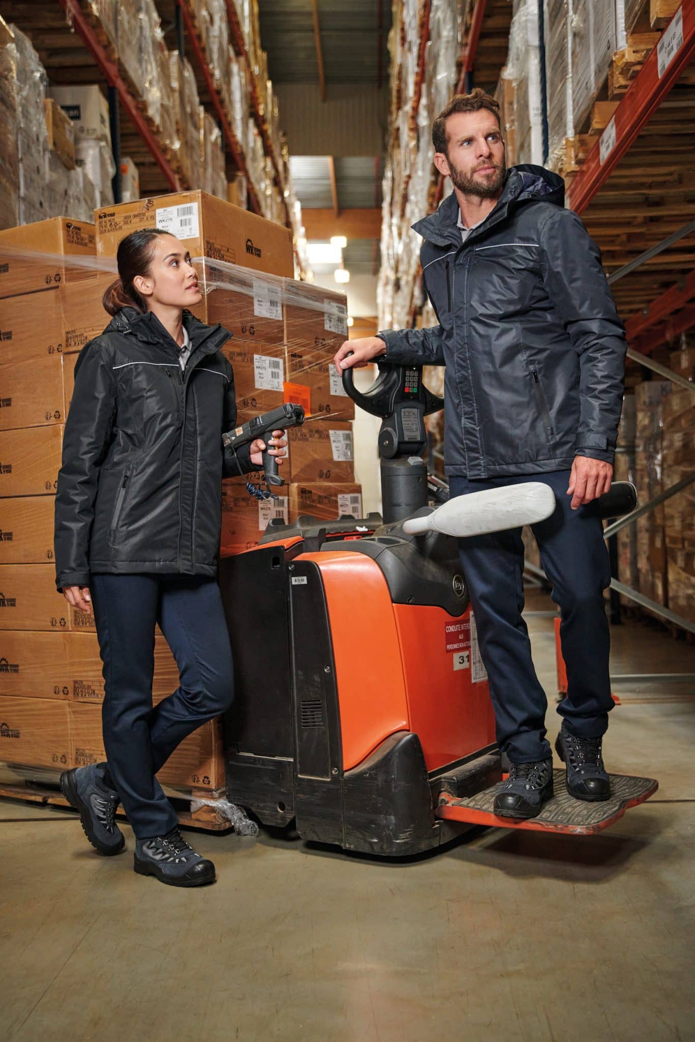 Miniature 20 pour Parka performance à capuche unisexe