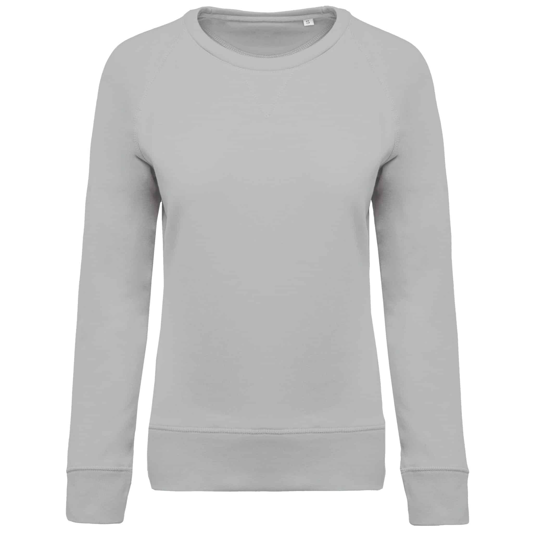 Miniature 22 pour Sweat-shirt Bio col rond manches raglan femme