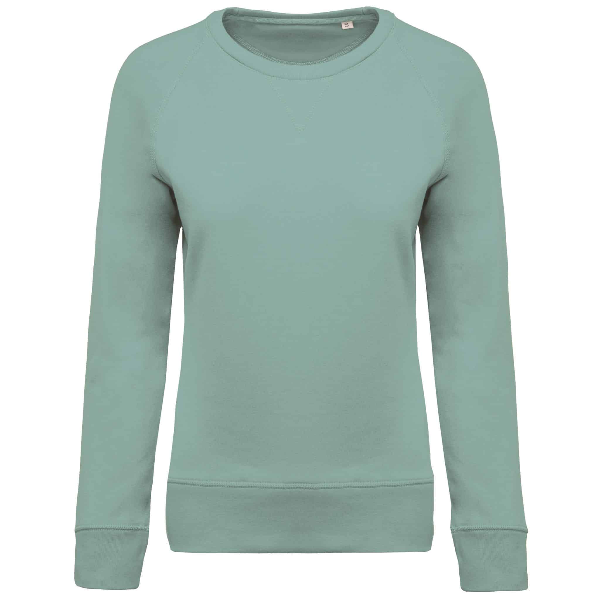 Miniature 21 pour Sweat-shirt Bio col rond manches raglan femme