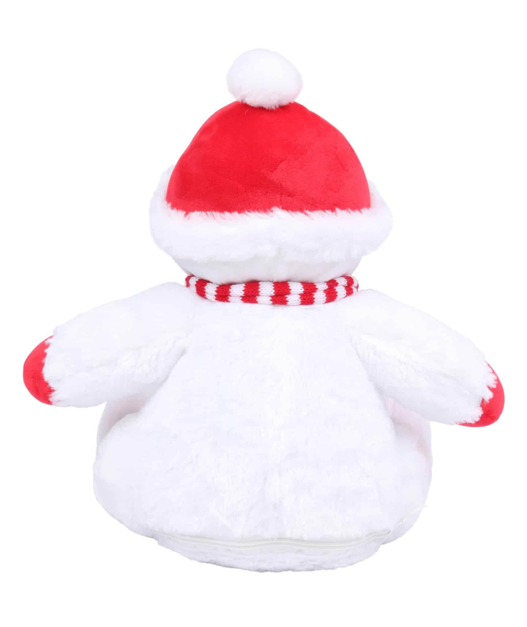 Miniature 2 pour Peluche zippée bonhomme de neige