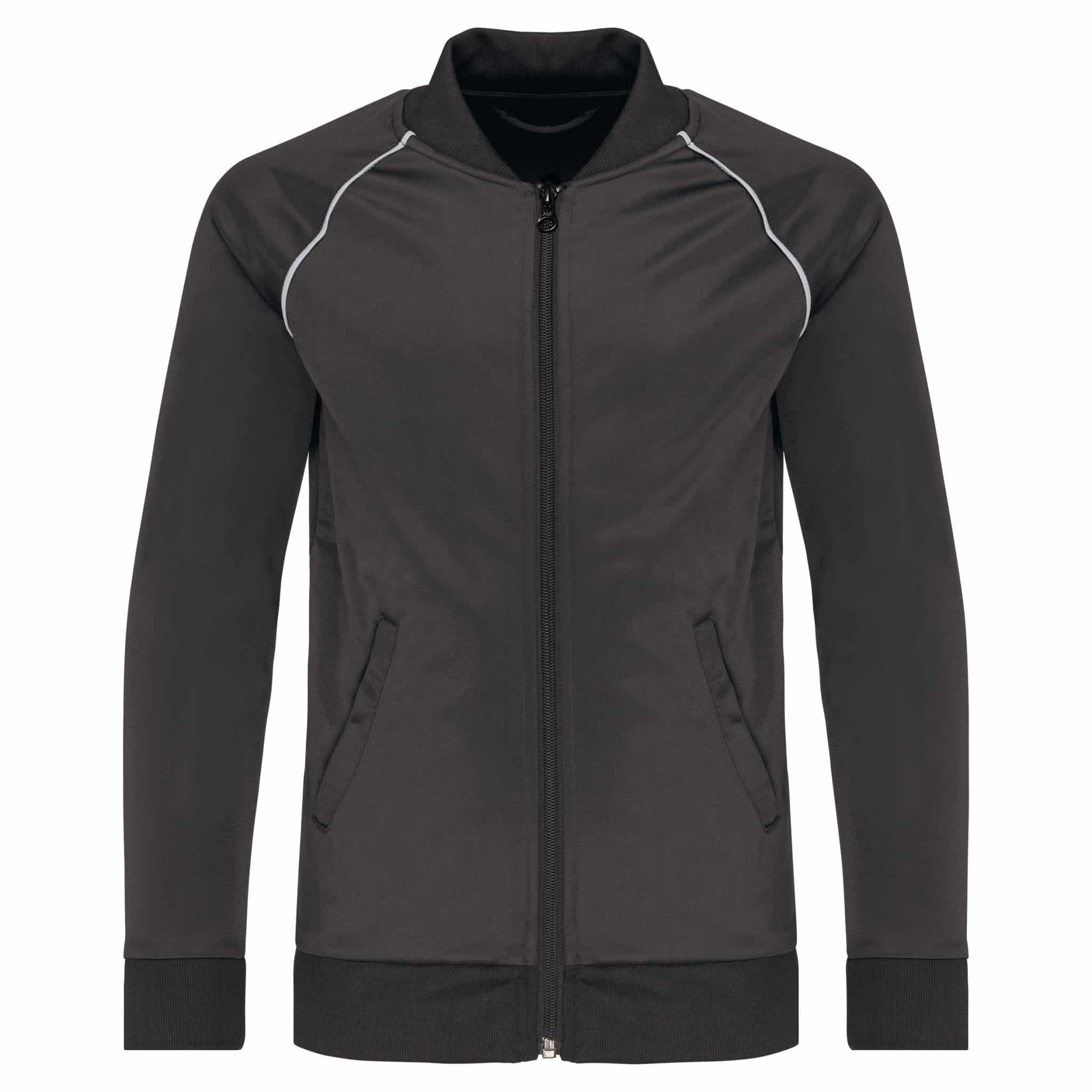 Miniature 9 pour Veste de survêtement zippée avec liseré enfant