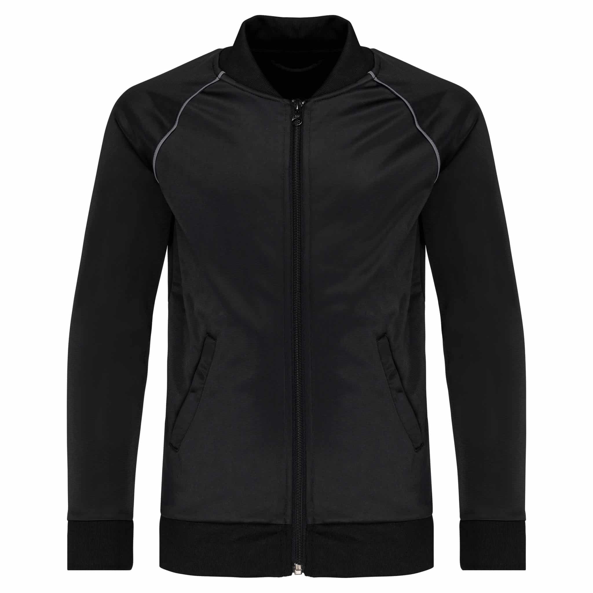 Miniature 8 pour Veste de survêtement zippée avec liseré enfant