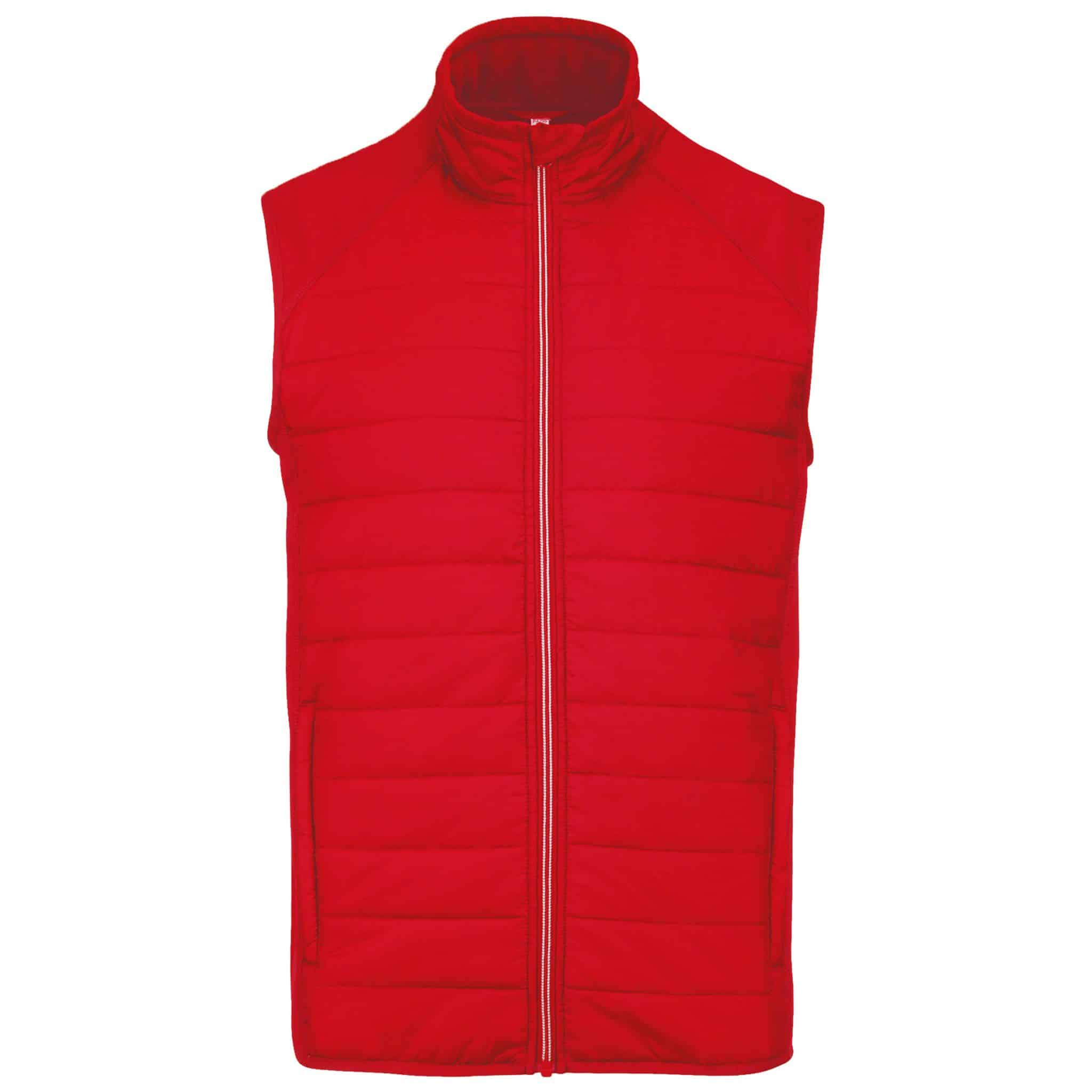 Miniature 15 pour Veste sport bi-matière sans manches unisexe