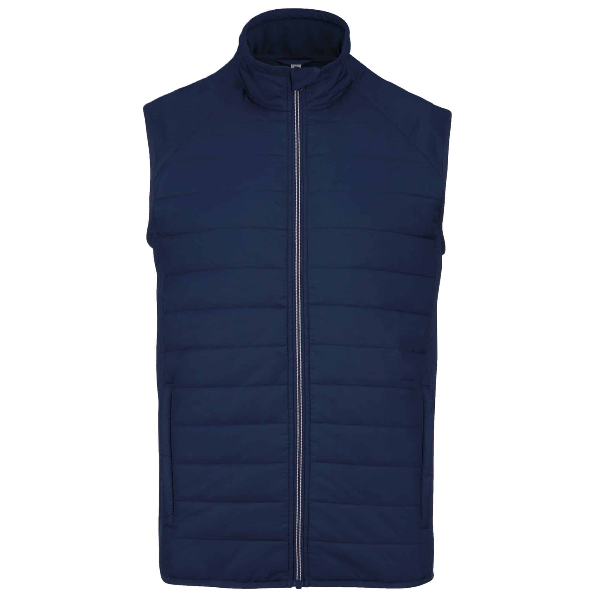 Miniature 14 pour Veste sport bi-matière sans manches unisexe