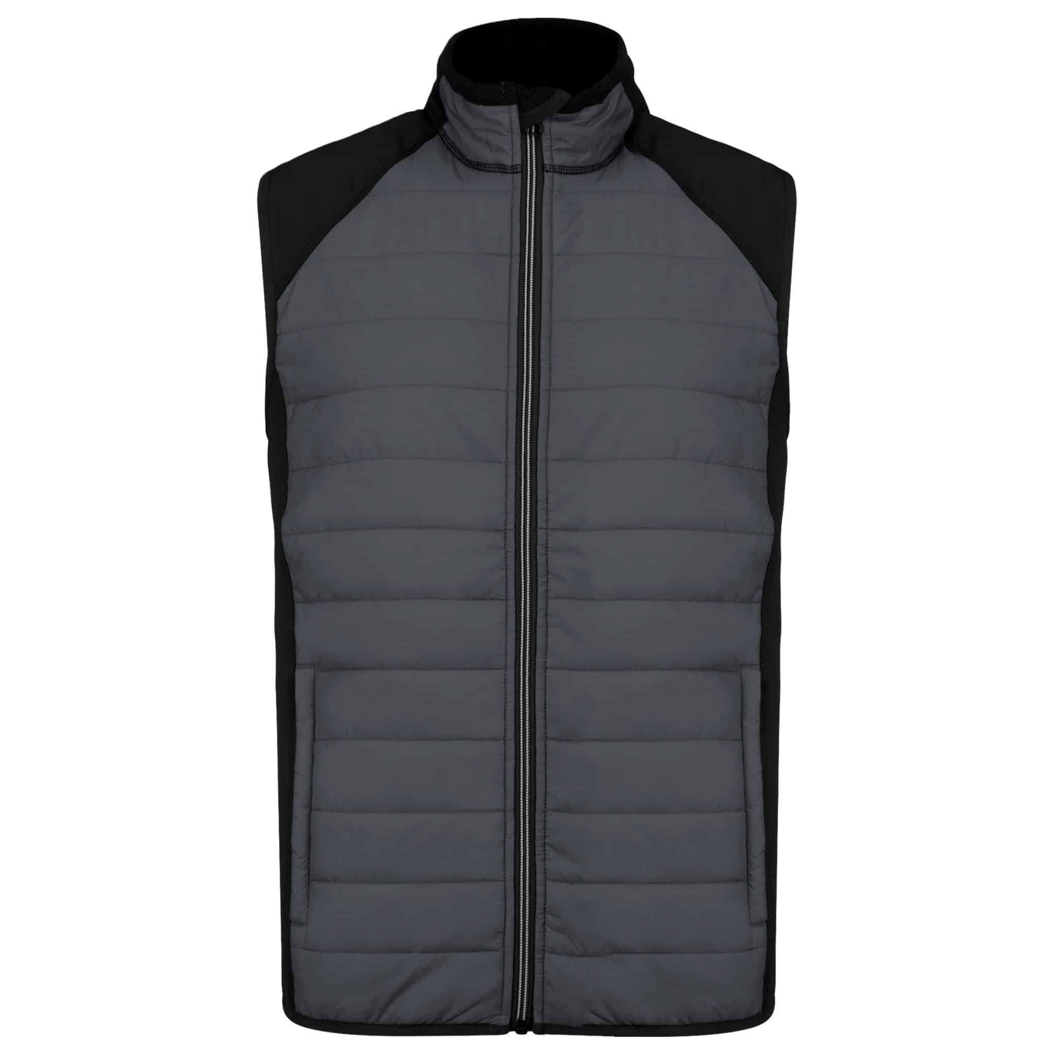 Miniature 13 pour Veste sport bi-matière sans manches unisexe