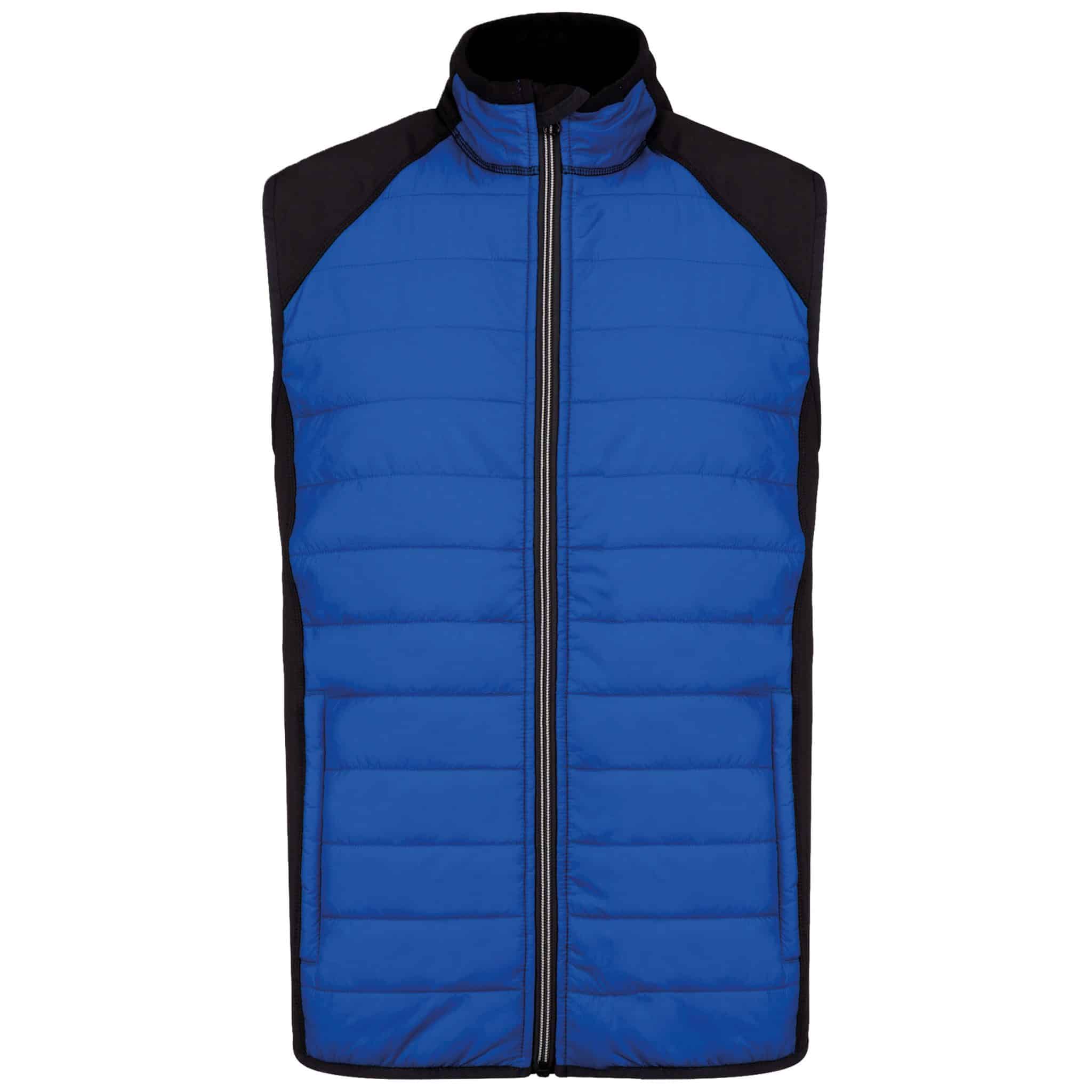 Miniature 10 pour Veste sport bi-matière sans manches unisexe