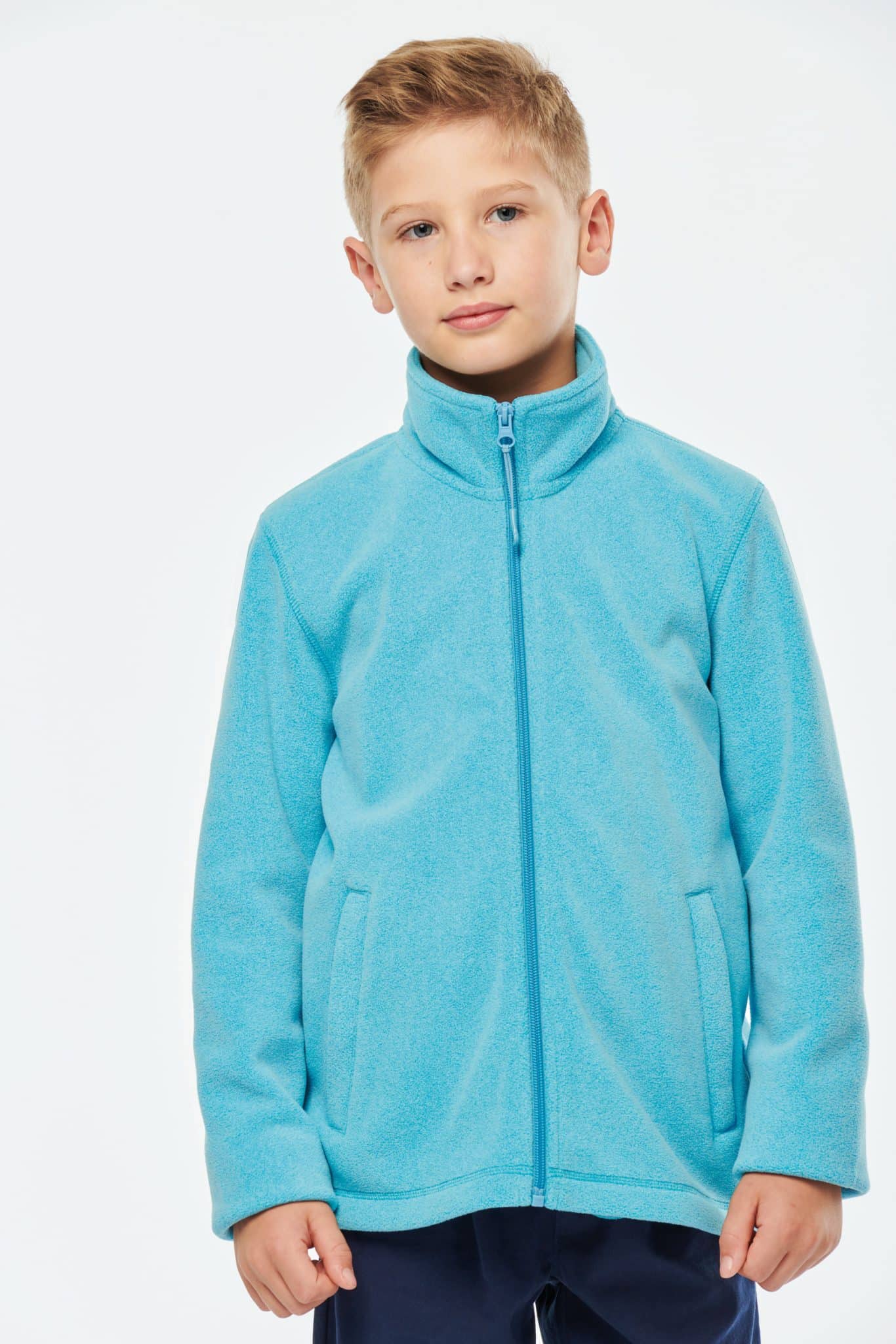 Miniature 2 pour Veste micropolaire zippée enfant