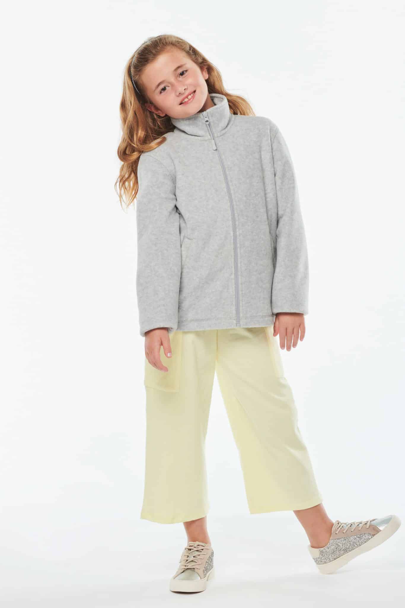 Miniature 6 pour Veste micropolaire zippée enfant