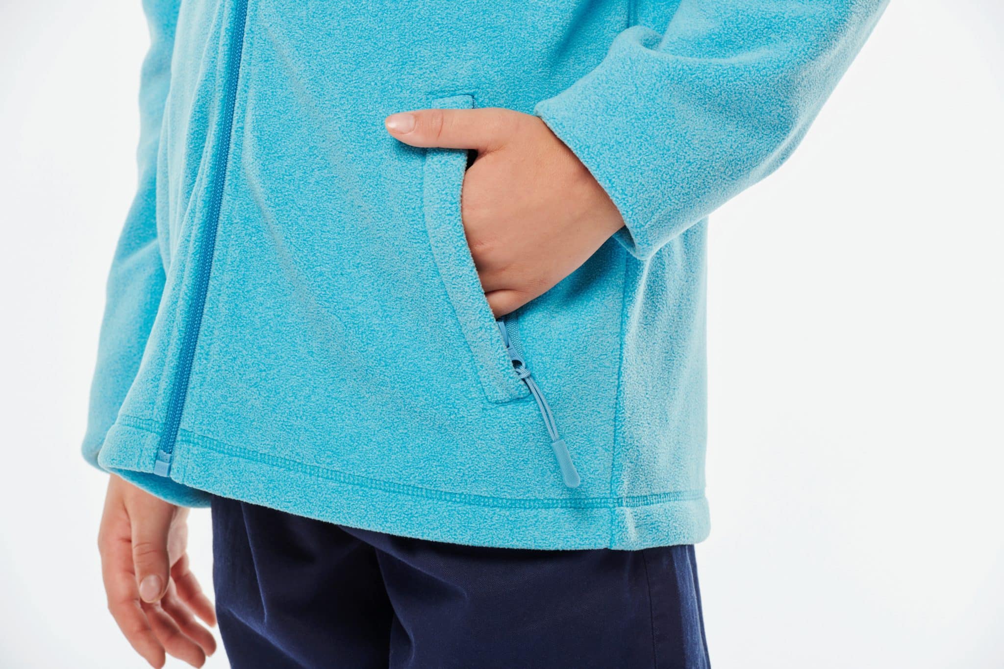 Miniature 9 pour Veste micropolaire zippée enfant