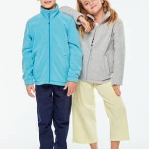 Visuel Veste micropolaire zippée enfant