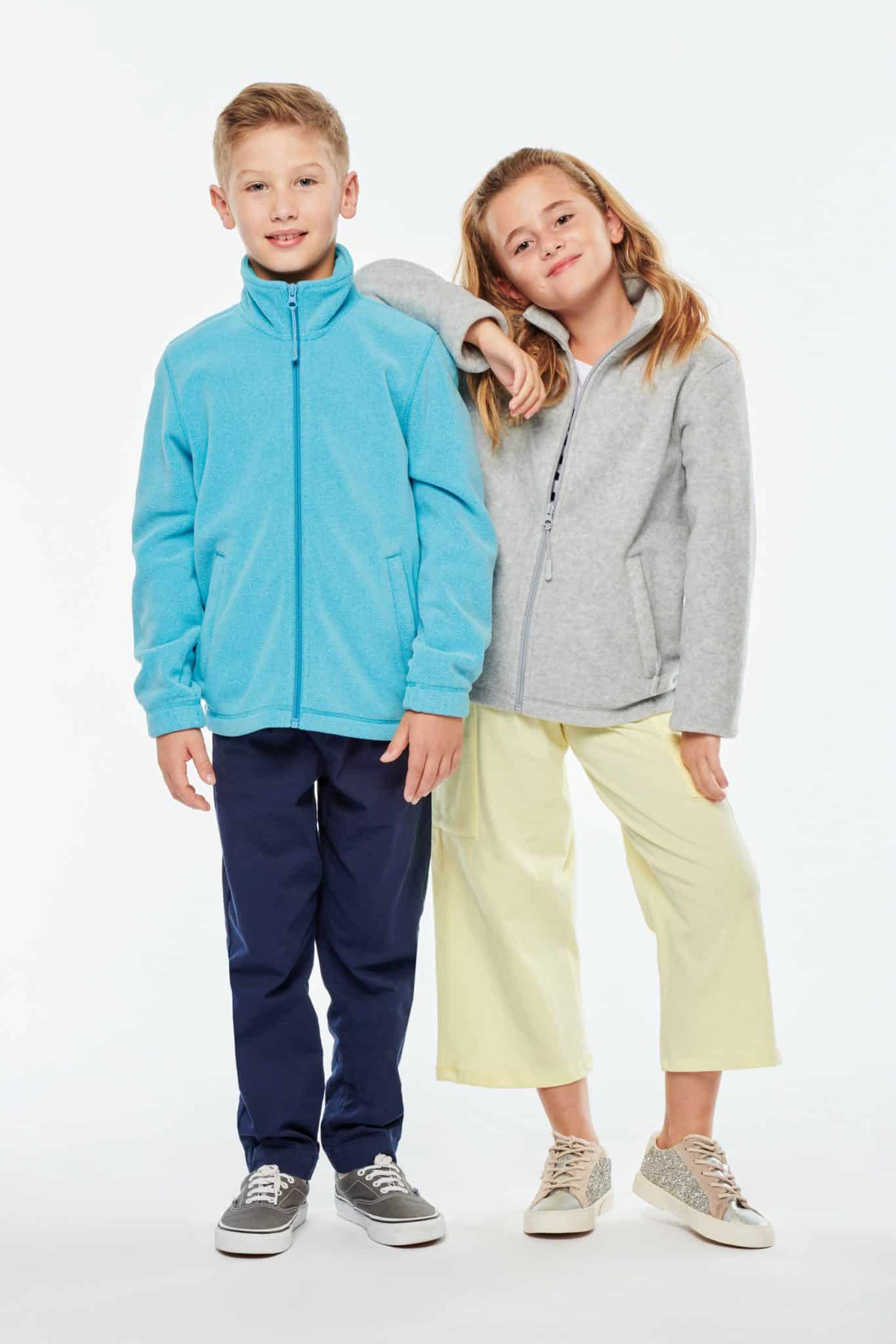 Miniature 1 pour Veste micropolaire zippée enfant