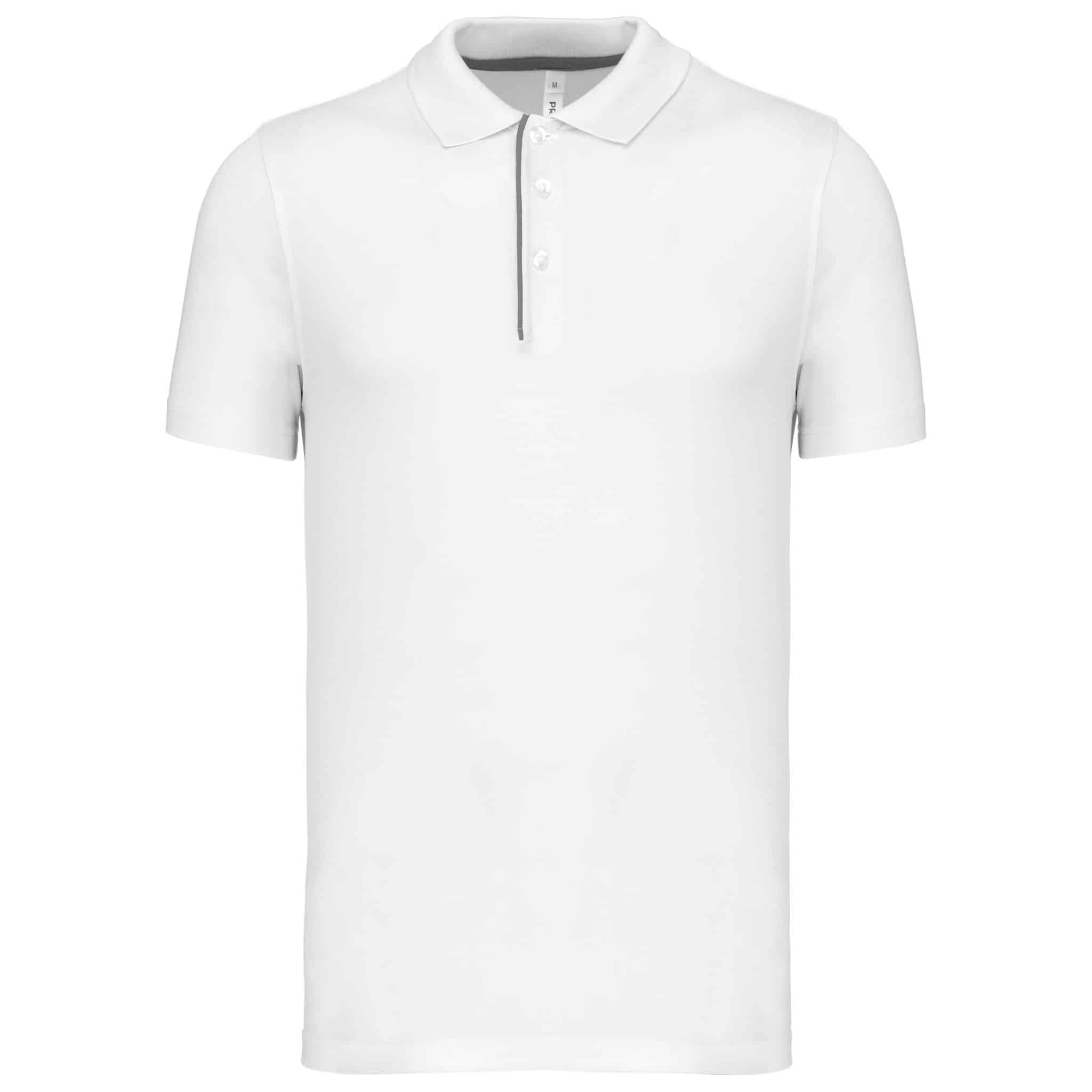 Miniature 10 pour Polo maille piquée sport manches courtes