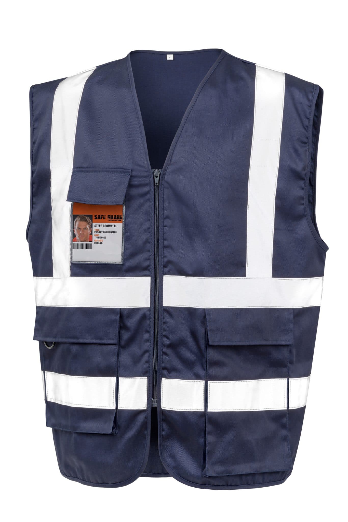 Miniature 6 pour Gilet de sécurité zippé