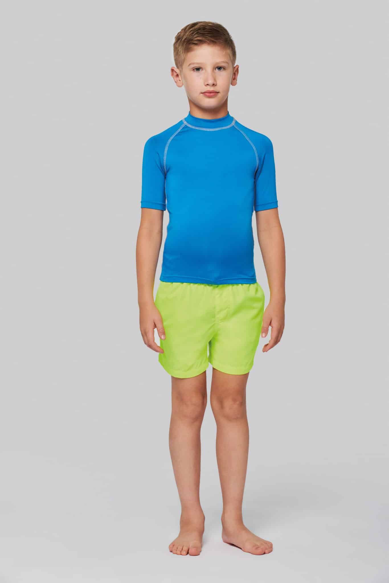 Miniature 3 pour T-shirt technique à manches courtes avec protection anti-UV enfant