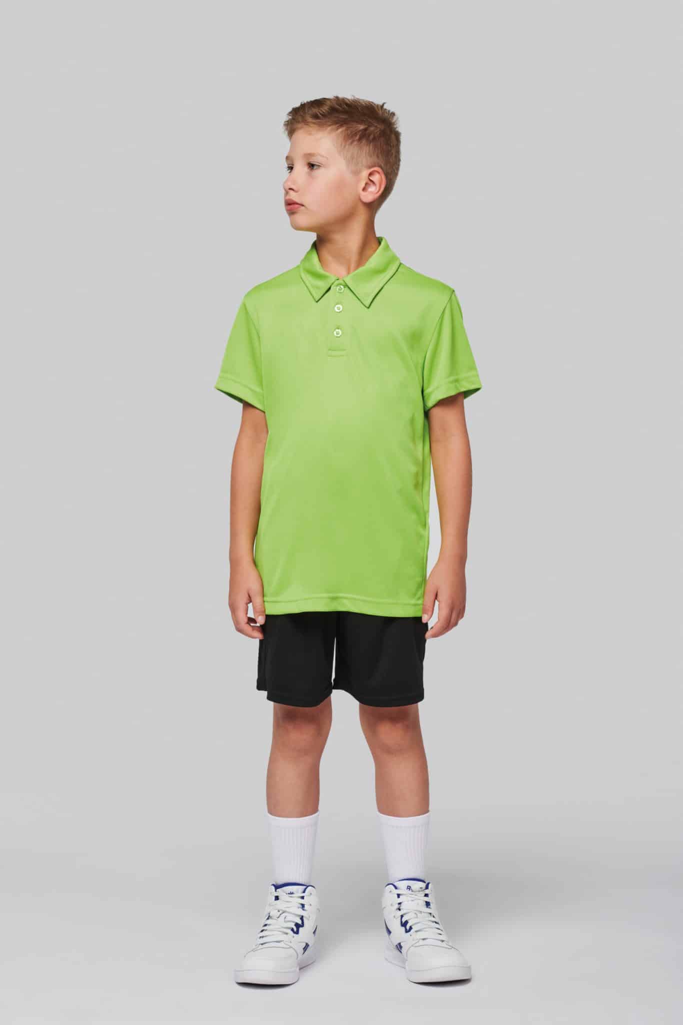 Miniature 4 pour Polo sport manches courtes enfant