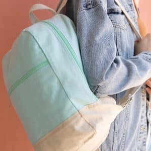 Visuel Sac à dos essentiel en coton