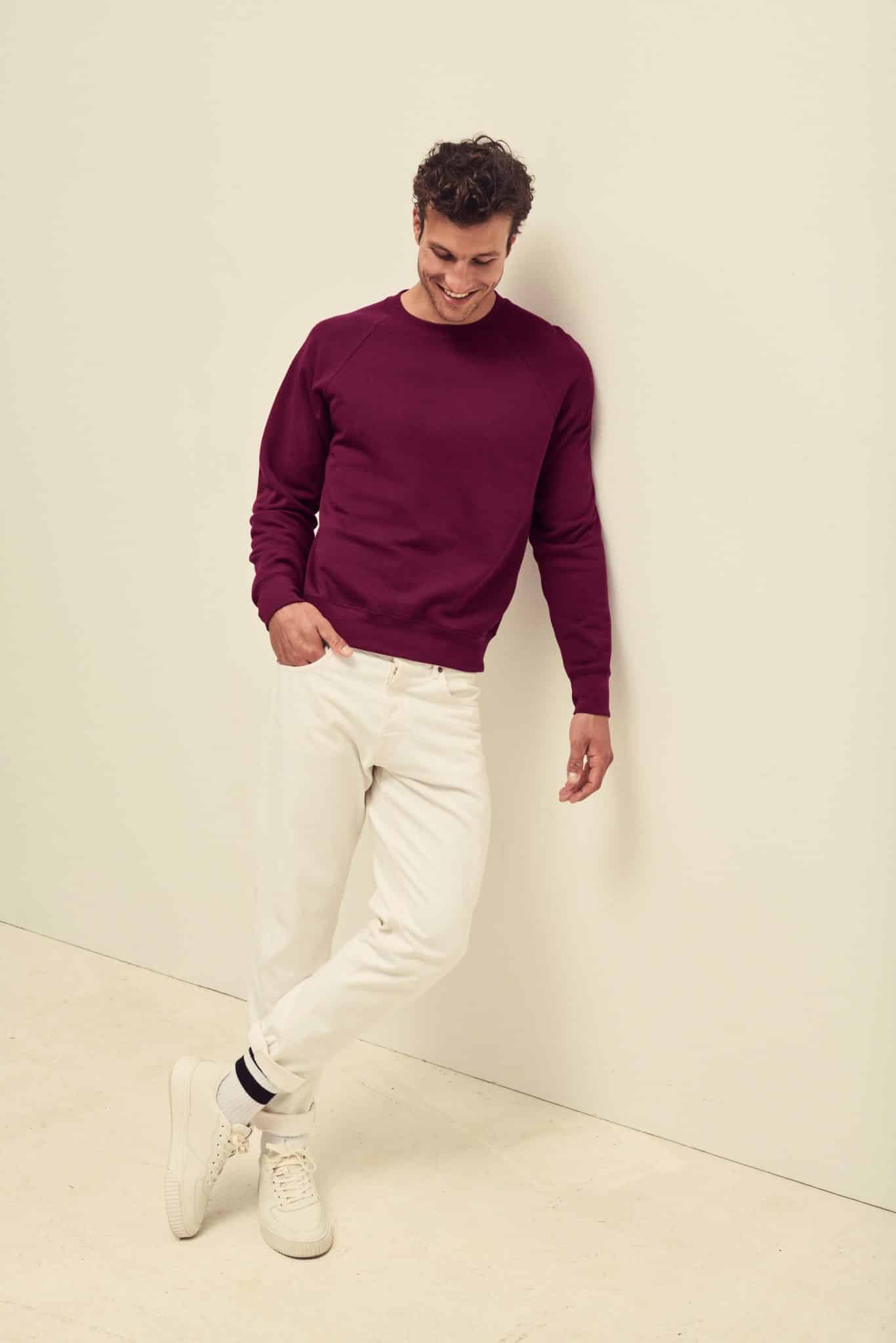 Miniature 2 pour Sweat-shirt manches raglan (62-216-0)