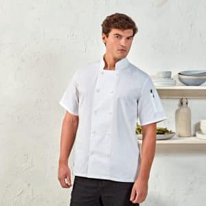 Visuel Veste de cuisine manches courtes