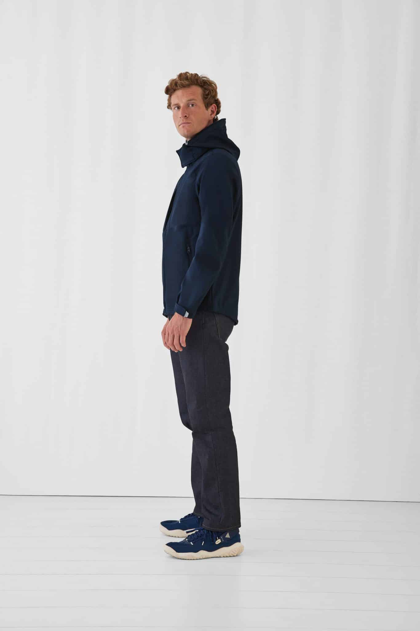 Miniature 3 pour Veste softshell capuche homme