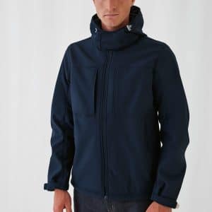 Visuel Veste softshell capuche homme