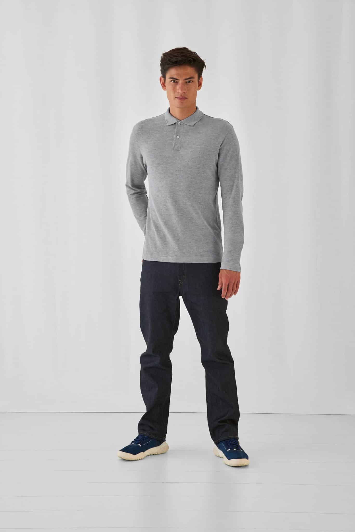 Miniature 1 pour Polo homme ID.001 manches longues