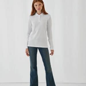 Visuel Polo femme ID.001 manches longues