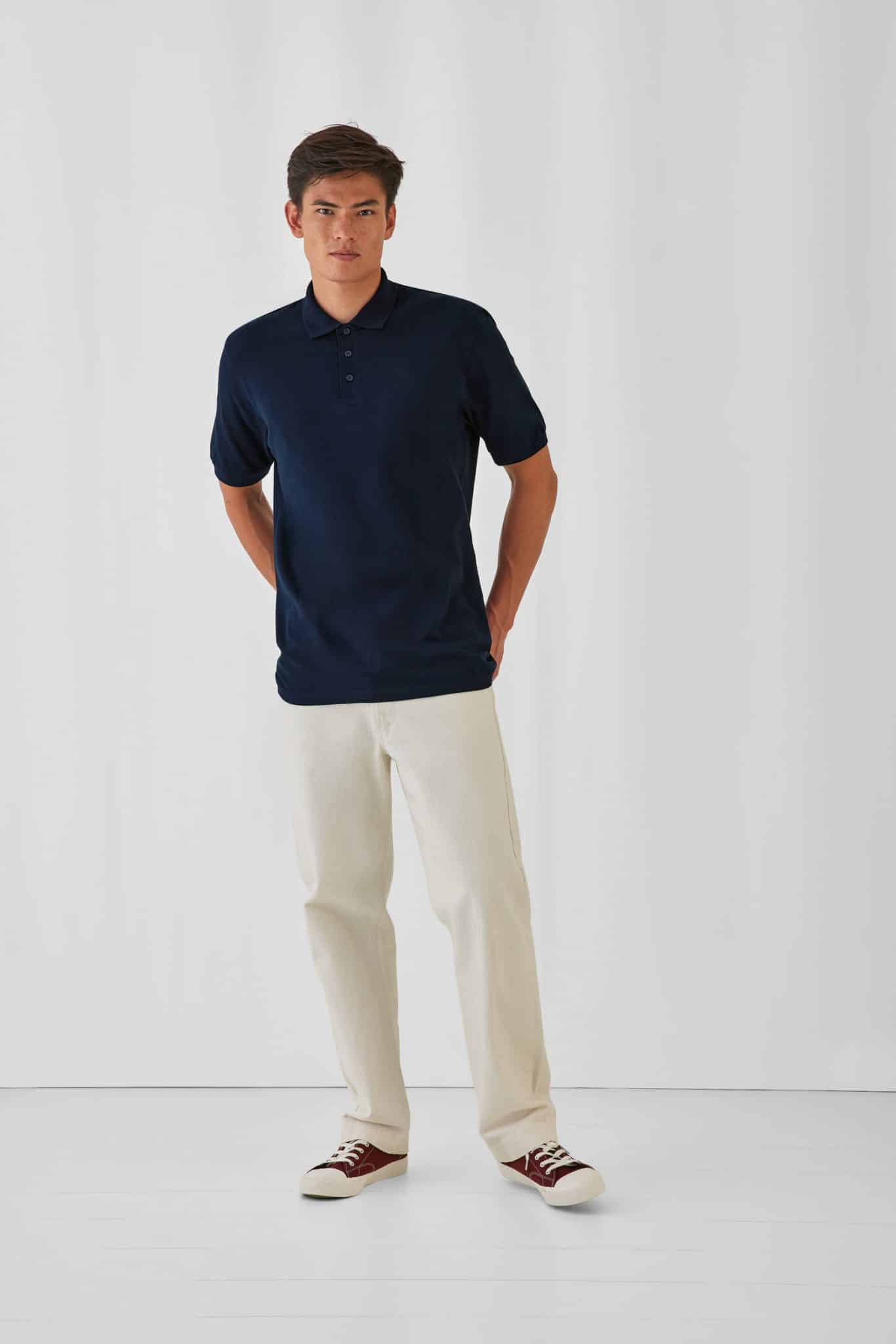 Miniature 2 pour Polo homme Safran
