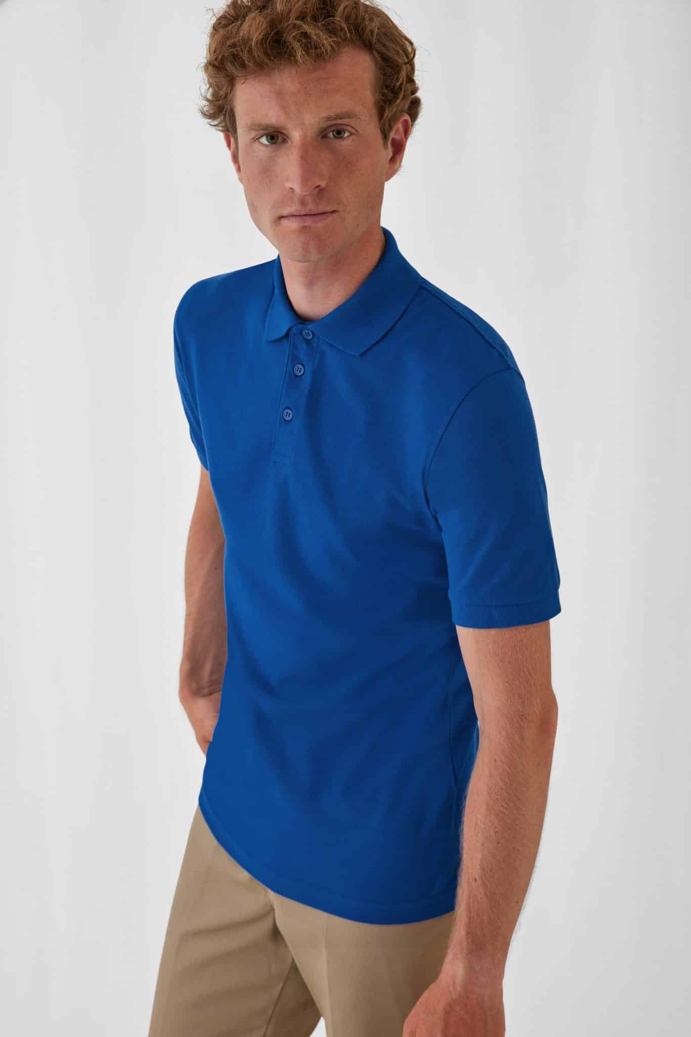 Miniature 1 pour Polo homme Safran
