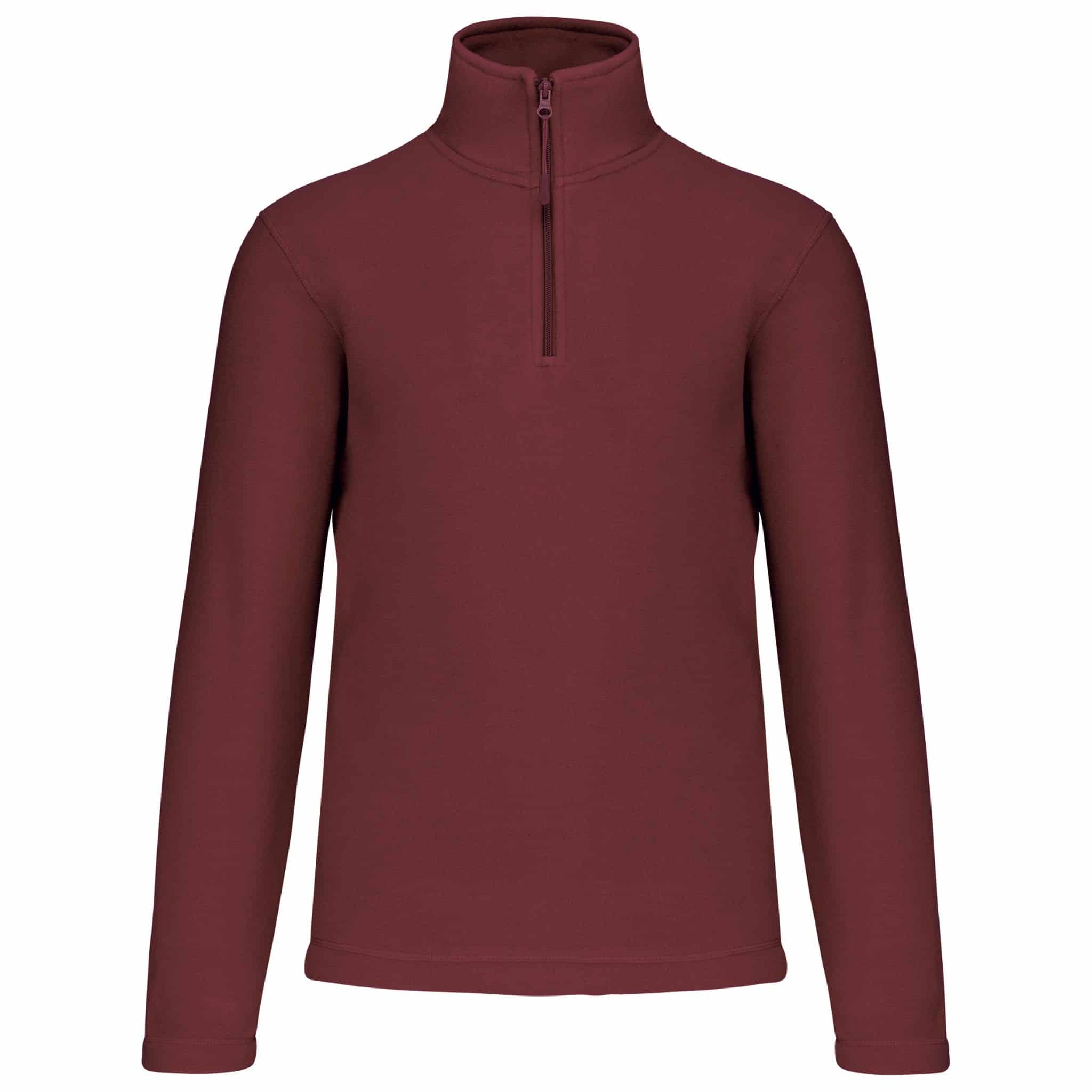 Miniature 33 pour Enzo > Micropolaire col zippé homme