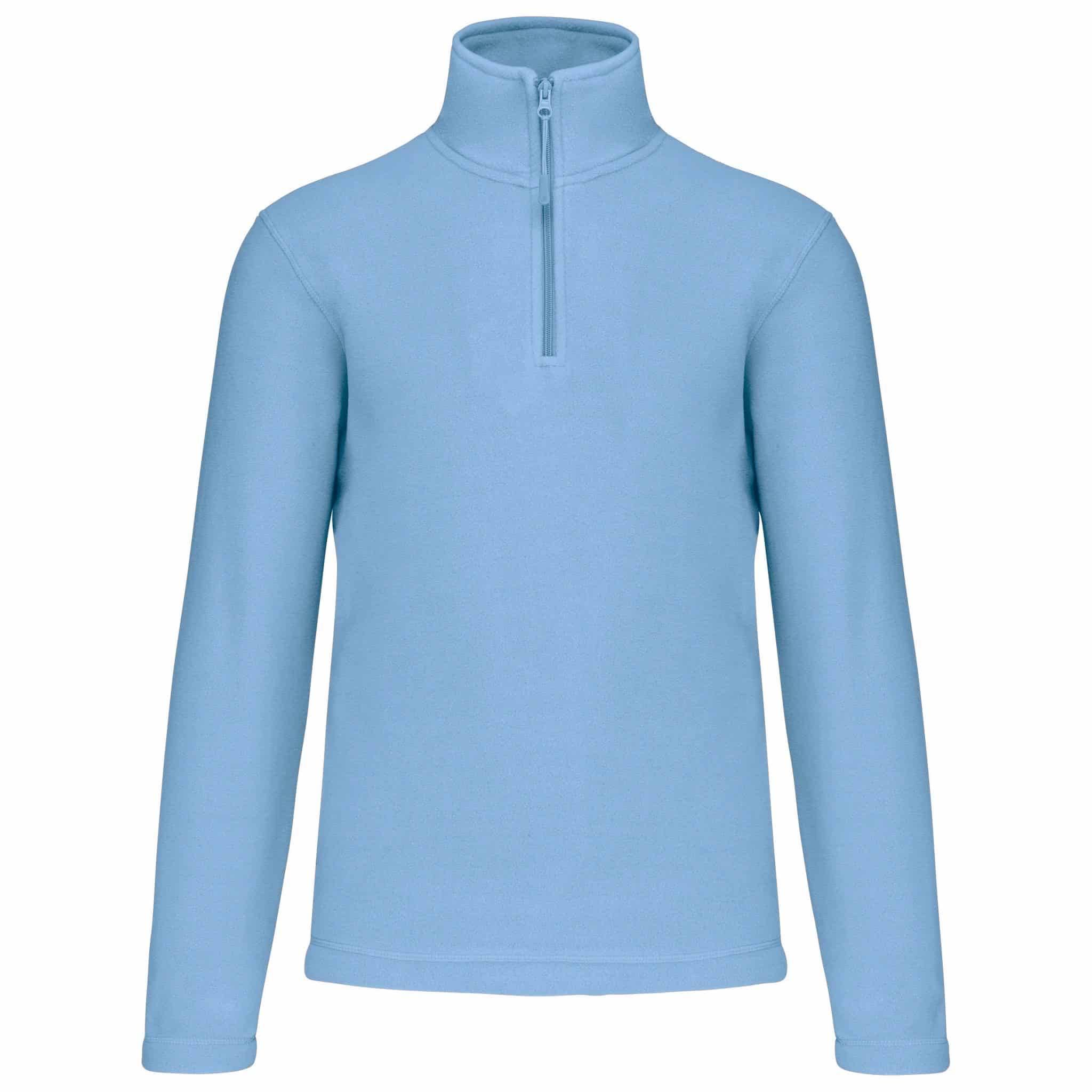 Miniature 28 pour Enzo > Micropolaire col zippé homme