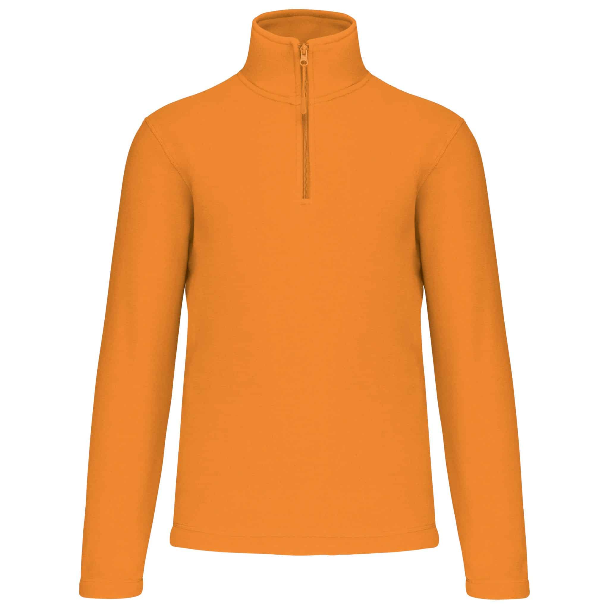 Miniature 23 pour Enzo > Micropolaire col zippé homme