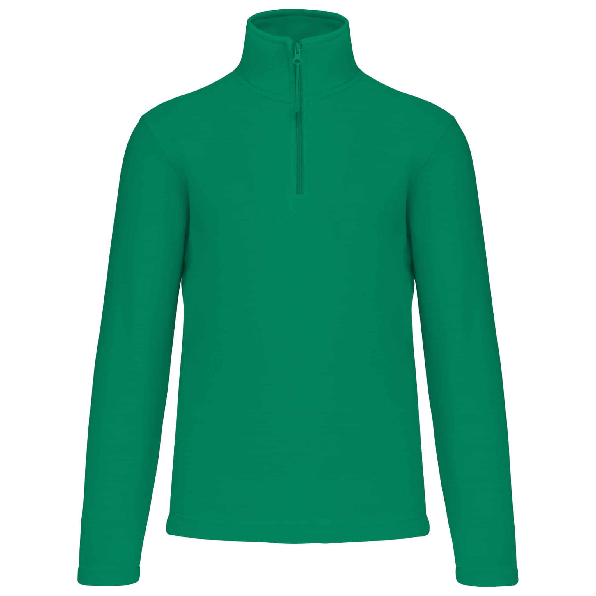 Miniature 20 pour Enzo > Micropolaire col zippé homme