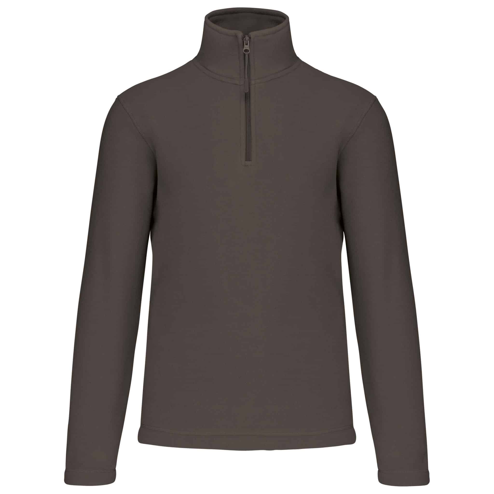 Miniature 19 pour Enzo > Micropolaire col zippé homme