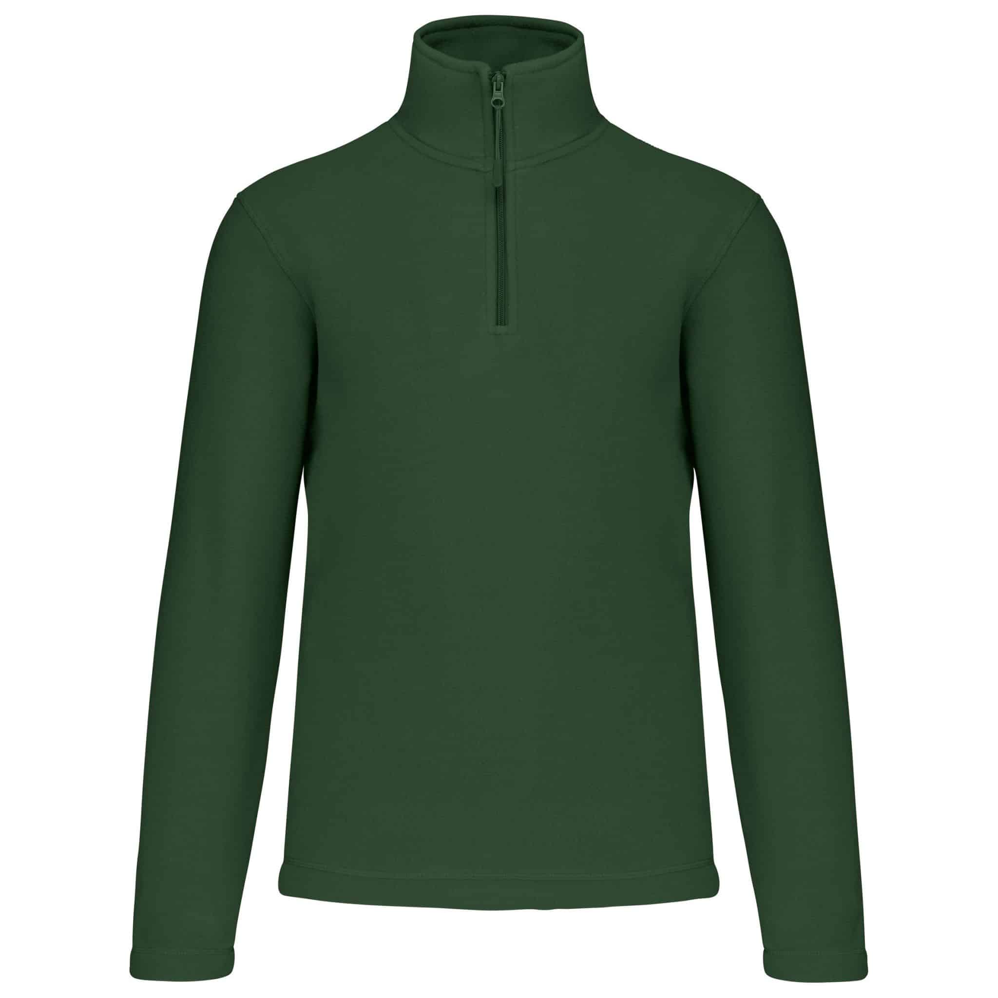 Miniature 16 pour Enzo > Micropolaire col zippé homme