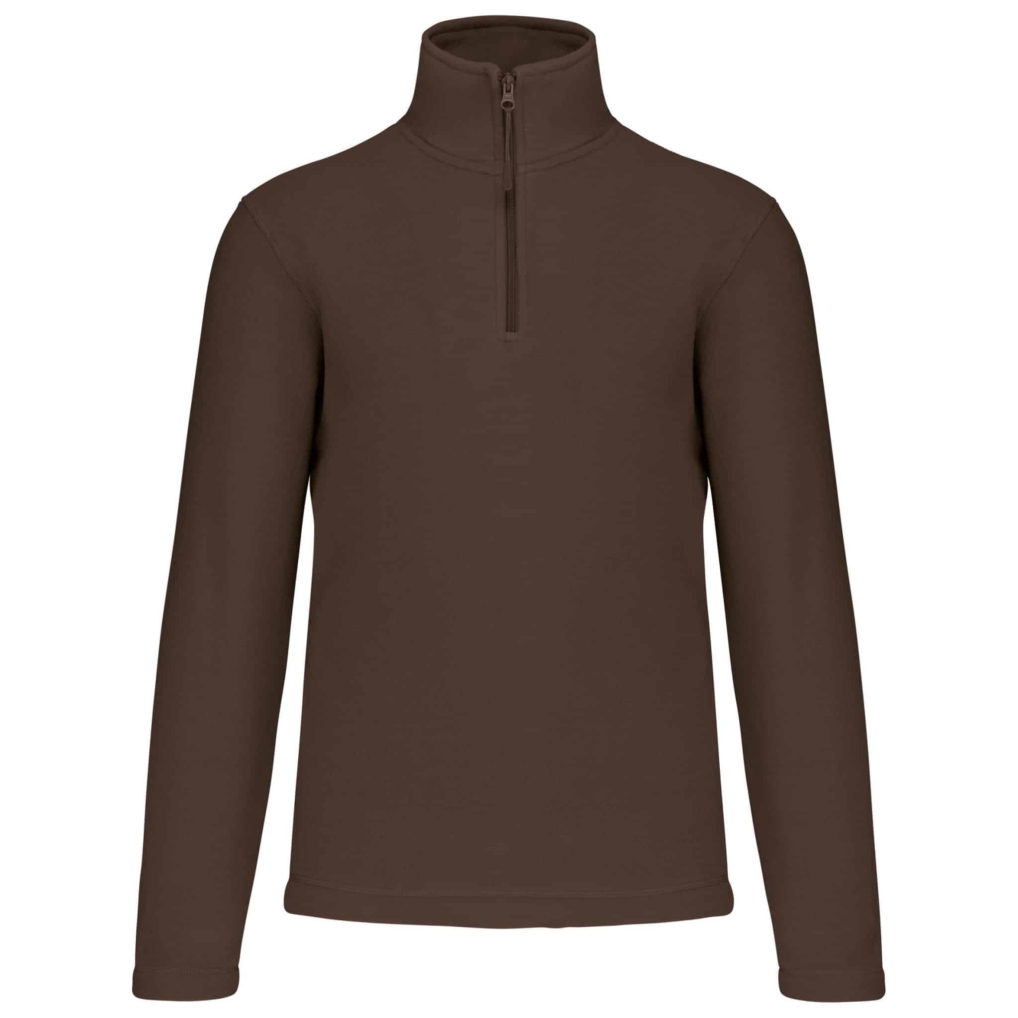 Miniature 11 pour Enzo > Micropolaire col zippé homme