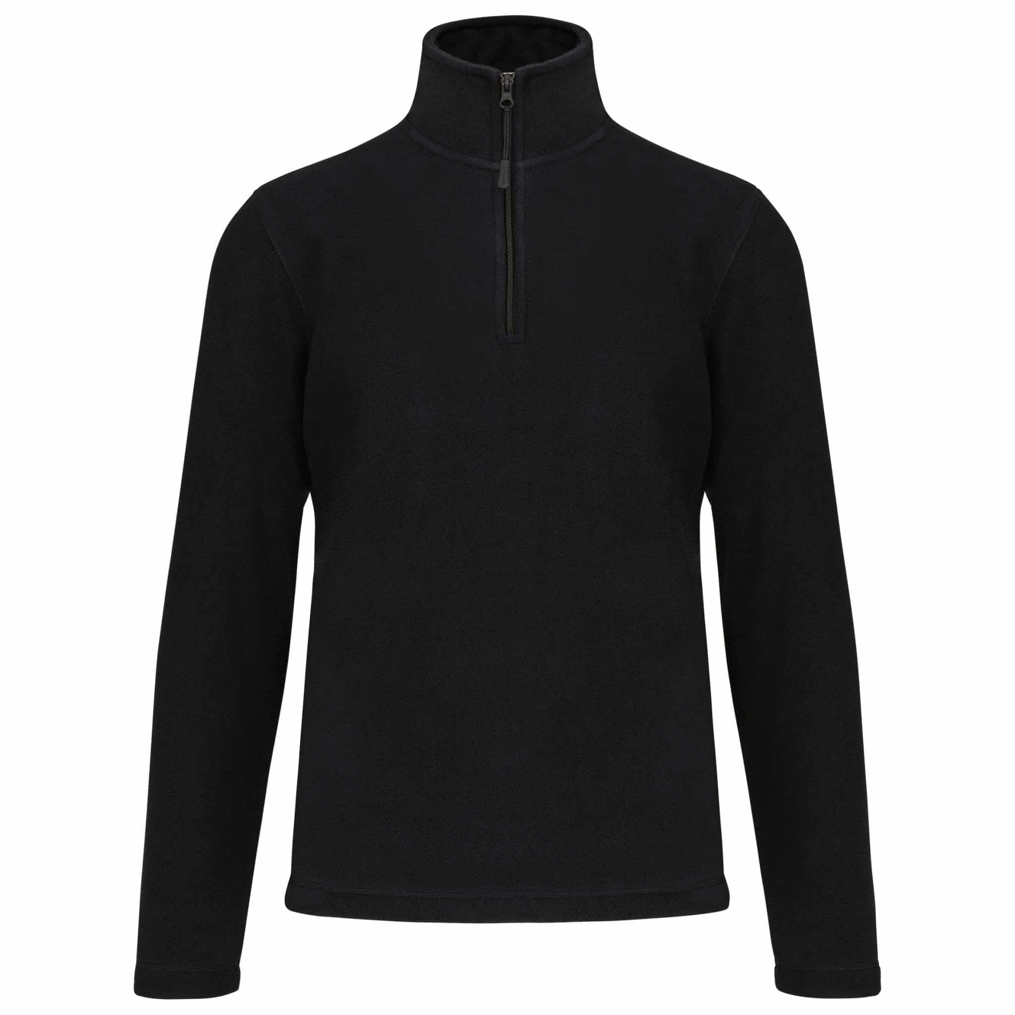 Miniature 9 pour Enzo > Micropolaire col zippé homme